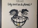 War Why Can't We Be Friends with poster UA-LA441-G strong VG+ Low Rider