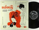 Hank Jones - Urbanity LP - Clef - MG C-707 - David Stone Martin Mono DG VG+