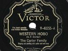 Victor #V-40255: Carter Family-