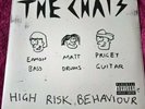 CHATS HIGH RISK BEHAVIOUR ELECTRIC BLUE COLOUR IN COLOUR LP MIN BID 35.00