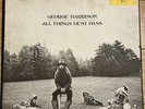Beatles George Harrison All Things Must Pass LP Box Set w/ Rare Promo Sticker