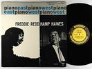 Freddie Redd/Hampton Hawes  - Piano: East/West LP - Prestige Mono DG W 50th VG+