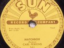 78 CARL PERKINS Matchbox / Your True Love SUN 261 E-