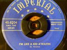 Rockabilly Country GENE HENSLEE I'm like a kid a'waitin IMPERIAL RARE 45 LISTEN