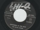 DOOWOP R&B - ROYAL JOKERS - SEPTEMBER IN THE RAIN / SPRING - HEAR -1957 HI-Q