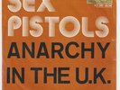 SEX PISTOLS * Anarchy In The UK * 1976 EMI Belgian / Belgium 45 * UK PUNK KBD *