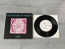 SISTERS OF MERCY - Emma / Ghost Rider - LIVE 7” Vinyl Single + Booklet GOTH ROCK