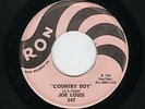 '62 N.O. R&B/Soul JOE LOUIS Country Boy/Tell Me Now RON 347 VG+ HEAR BOTH NOW