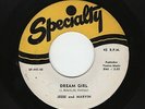 '52 Classic R&B JESSE (Belvin) & MARVIN Dream Girl/Daddy Loves Baby M- HEAR BOTH