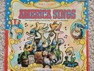 Disney America Sings Vinyl LP Record Disneyland 3812 w/Booklet Burl Ives RARE