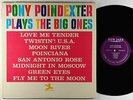 Pony Poindexter - Plays The Big Ones LP - New Jazz - NJLP 8285 Mono RVG
