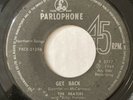 Barbados THE BEATLES Get Back 45 Don't Let Me Down 7