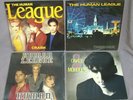THE HUMAN LEAGUE LOT4 RECORDS TRAVELOGUE/CRASH LPS ELECTRO SYNTH-POP NEW WAVE DJ