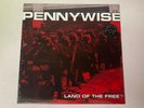 PENNYWISE LAND OF THE FREE LP RECORD RED VINYL 20TH ANNIVERSARY NEW SEALED