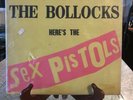 NEVER MIND THE BULLOCKS HERE'S THE SEX PISTOLS LP RECORD UK BLANK BACK