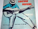 LIGHTNIN' HOPKINS COUNTRY BLUES LP TRADITION 1035-1959 DEEP GROOVE NEAR MINT