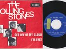 The ROLLING STONES * Get Off Of My Cloud * 45 * 1965 BELGIUM Red Picture Sleeve