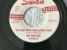 Die Beatles  White Swan 45 SIE LIEBT DICH  ( SHE LOVES YOU ) S-4182-s