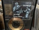 Elvis Presley RCA  That's All Right 24KT Gold Plated 45 FRAMED 1997