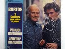JEREMY Yehudi MENUHIN Bartok 2 Sonates LP SEALED Jazz Cut-Out FRANCE   Lr 241