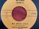 Tony & The Masquins - My Angel Eyes / Fugi Womma - Ruthie - RARE DOOWOP SOUL 45