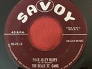 Johnny Otis / Beale St Gang - Double Crossing Blues / Back Alley - Savoy RARE 45