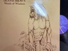 DENNIS BROWN Words Of Wisdom LASER LASL1 1979 With Sticker 33RPM Vinyl LP EX+