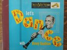Benny Goodman Let's Dance (4)78 RPM Shellac Record Set w/Binder 1947 Play Tested