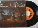 THE BEATLES Boys / Love Me Do - 45T ORIGINAL FR 1963 SP JUKEBOX - ODEON SO 10108