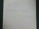 U2 Rare Zimbabwe Pre Print Radio Promo Rattle & Hum