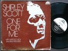 SHIRLEY SCOTT One For Me LP STRATA-EAST SES-7430 Harold Vick Billy Higgins