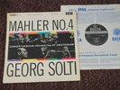 Georg Solti: Mahler Symphony No. 4 (Decca SXL 2276 UK Stereo LP 1961) ED1 WBg EX