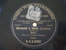 Léon Beyle Tenor Sérénade à Ninon Single Side 78 RPM G&T G.C.-3-32012
