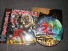 IRON MAIDEN LP THE NUMBER OF THE BEAST RARE PICTURE  SLEEVE WITH OBI UK 2012 NM