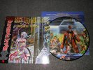 IRON MAIDEN LP SOMEWHERE IN TIME RARE PICTURE  SLEEVE WITH OBI UK 2012 NM