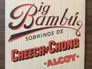 Cheech & Chong - Big Bambu VINYL & ROLLING PAPER 1972 SP-77014