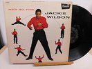Jackie Wilson mono styrene textured cover DG soul LP Hes So Fine on Brunswick