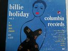 Billy Holiday Volume 1 Columbia record album Jazz classic Set C-135