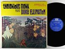 Thelonious Monk - Plays Duke Ellington LP - Riverside - RLP 12-201 Mono DG VG+