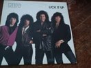 KISS LICK IT UP LP 422-814 297-1 m-1 MERCURY w/LYRICS 1983