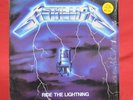 Metallica - Ride the Lightning - LP - Elektra - 60396-1 - IN THE SHRINK NM/NM