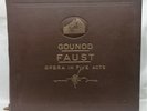 Album Gounod Faust Opera In Five Acts 20 x Shellac 12