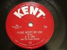 50'S BLUES BB KING Please Accept My Love KENT 315 E+