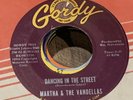 MARTHA & THE VANDELLAS-Dancing In The Street-Northern Soul 45-GORDY #7033 EX