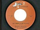 NORTHERN SOUL 45   Frankie Redmond & the Channings Lowery  003