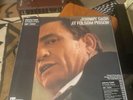 Johnny Cash ‎At Folsom Prison - VMP Country ROTM Tan Black Vinyl LP