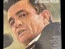 Original 1968 1st Press Johnny Cash at Folsom Prison  EX Vinyl LP CS-9639 2-Eye