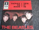 The Beatles-Ticket to Ride 7 PS-1965 Germany-Odeon Rec.-O 22 950-Only Cover-MINT