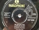 VERY RARE Beatles Hits EP NO REC 1st Pub on label Matrix 1N IN Parlophone Rim