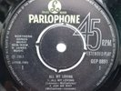 Very RARE Beatles All My Loving EP Gramophone Rim, No Polo Rings, Knife Edges